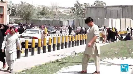 One Afghan evacuated to France now in custody, minister says