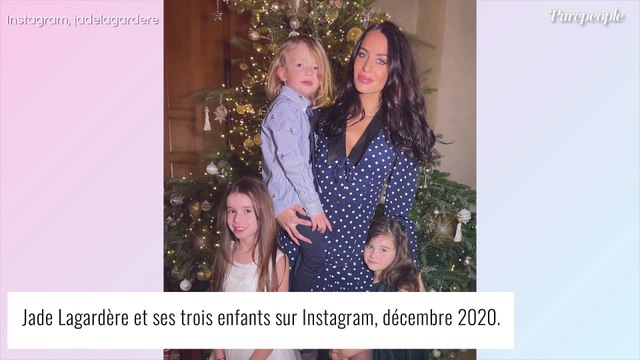 Jade Lagardère : Début d'une nouvelle vie de famille, l'absence d'Arnaud Lagardère interpelle