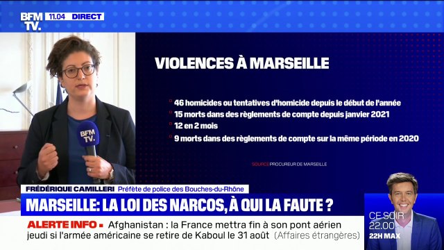 Frédérique Camilleri, préfète de police des Bouches-du-Rhône: Il y a une accélération indéniable du phénomène d'assassinat à Marseille