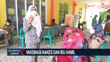 Nakes di Garut Dapat Vaksin Ke 3