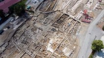 Haydarpaşa Garı çevresindeki kazılarda tarihi yapılar gün yüzüne çıkmaya devam ediyor