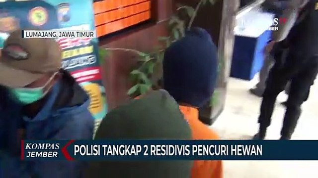 Miliki Banyak Catatan Kejahatan, 2 Residivis Pencuri Hewan Kembali Ditangkap