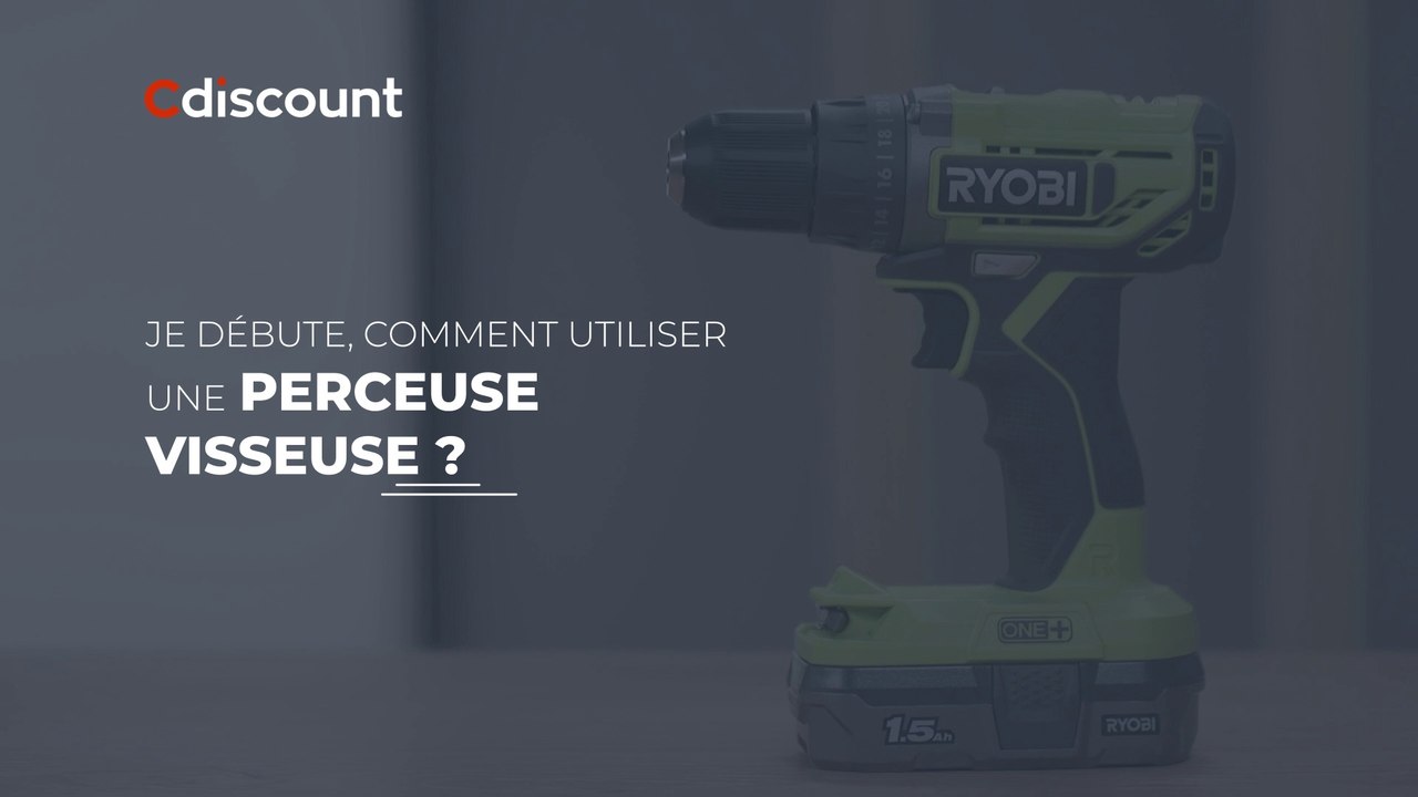 Comment bien utiliser une perceuse visseuse ?