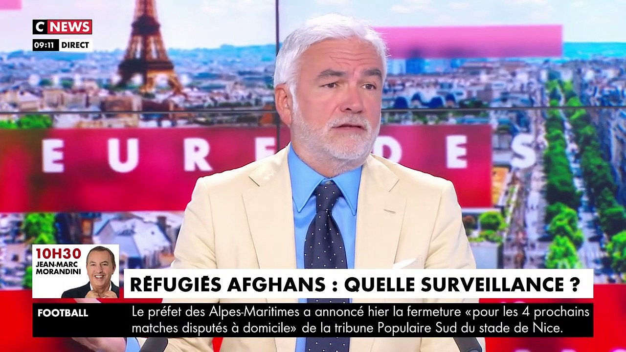 Laurent Joffrin, Charlotte d'Ornellas et Pascal Praud dans "L'heure des pros"