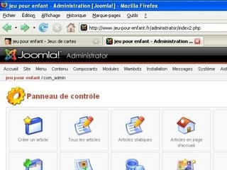 joomla: menu et rewrite