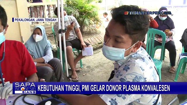 Kebutuhan Masih Tinggi, PMI Pekalongan Jemput Bola Gelar Donor Plasma Konvalesen ke Desa-desa