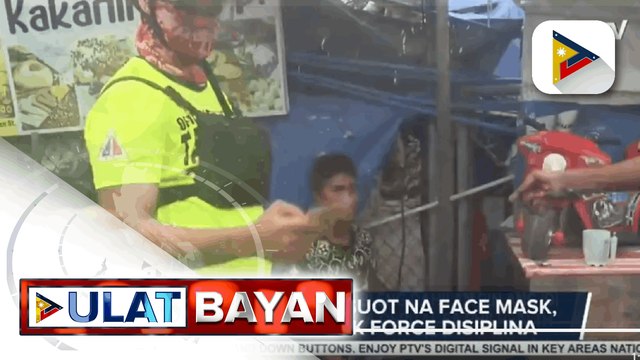 Mga hindi sumusunod sa health protocols at batas trapiko sa QC, sinita at tiniketan ng Task Force Disiplina; 65 lugar sa QC, isinailalim sa granular lockdown
