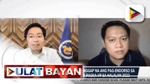 PDP-Laban: Pres. Duterte, tinanggap na ang pag-endorso sa kanya para sa pagtakbo sa pagka-VP sa halalan 2022