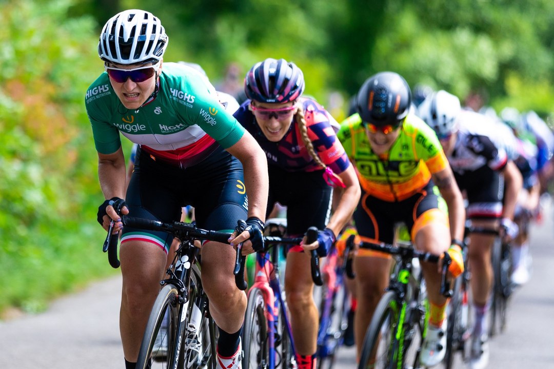Women's cycle tour video montage