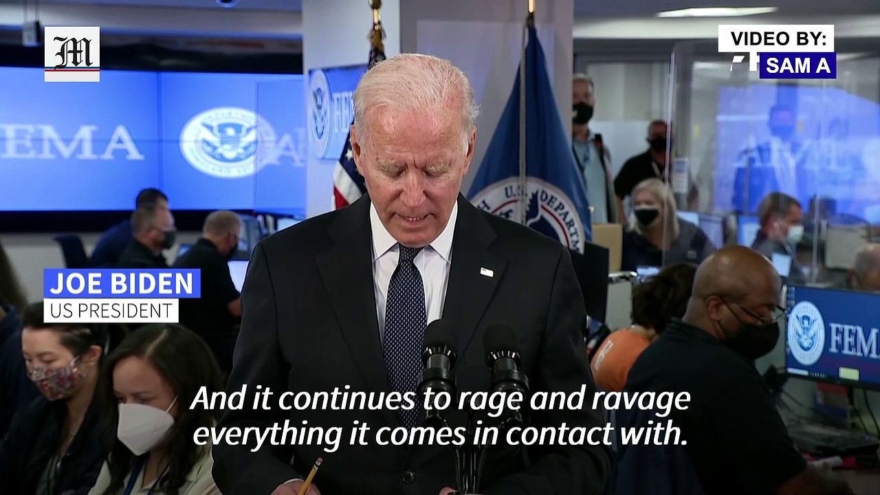 Hurricane Ida will 'ravage everything it comes in contact with'- US President Joe Biden