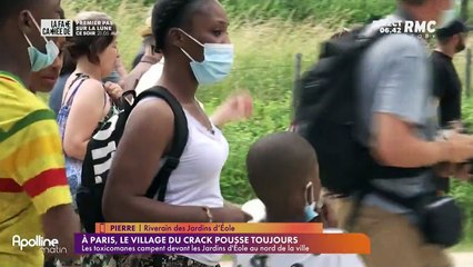 On peut tout dire sur RMC : À Paris, le village du crack pousse toujours - 31/08