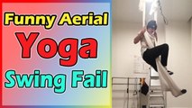 'Tell Me You're New to Aerial Yoga Without Telling Me You're New to Aerial Yoga | Yoga Swing Fail'