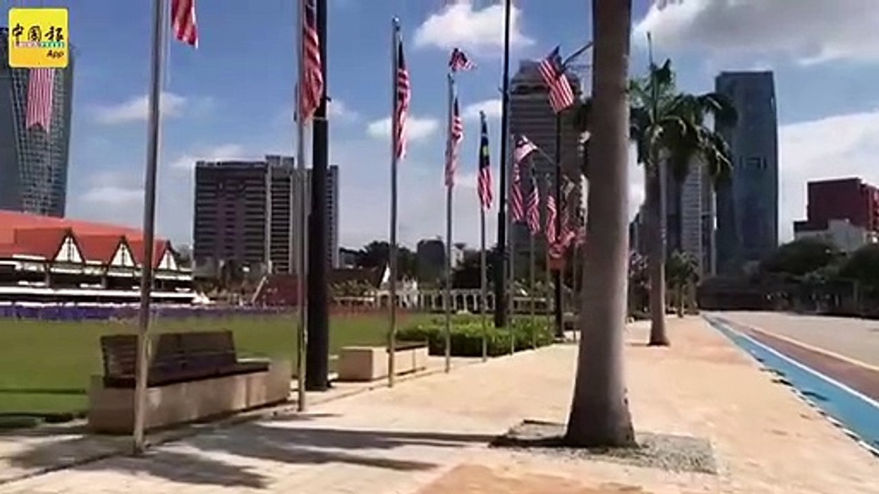 国庆日的独立广场