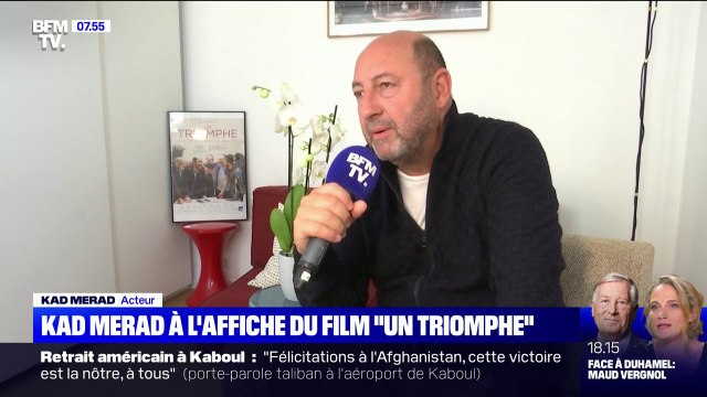À l'affiche de Un triomphe qui sort ce mercredi, Kad Merad se livre sur BFMTV