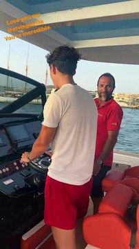 Elvis Guetta, capitaine du bateau. Août 2021