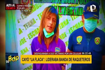 “La Flaca”, cabecilla de una banda criminal, desfiguraba a sus víctimas por un celular