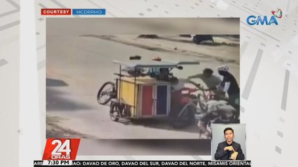 Delivery driver, kinompronta at sinaktan ng siklistang nagpakilalang kawani umano ng NBI | 24 Oras