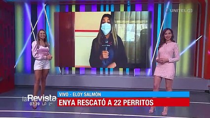 Joven paceña vende queques y collares para alimentar a 22 cachorros que rescató de la calle