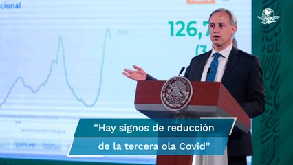 En tercera ola por Covid-19 hay reducción de casos en 17 estados: SSa