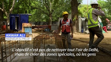 Environnement: des ventilateurs géants pour améliorer l'air de Delhi