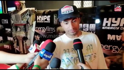 أول ظهور لـ علي ربيع بعد زواجه .. جيت عشان بحب كريم محمود عبدالعزيز