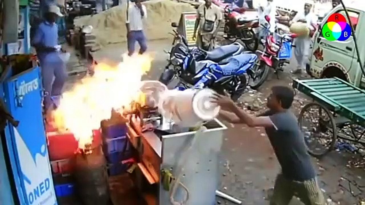 Gas Cylinder Accident VIdeo । SNF BoX ।