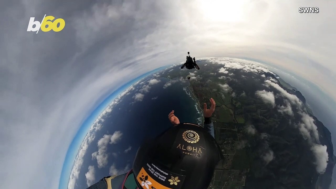 Skydivers Play Catch With a Jar of Honey To Raise Awareness of Honeybees!