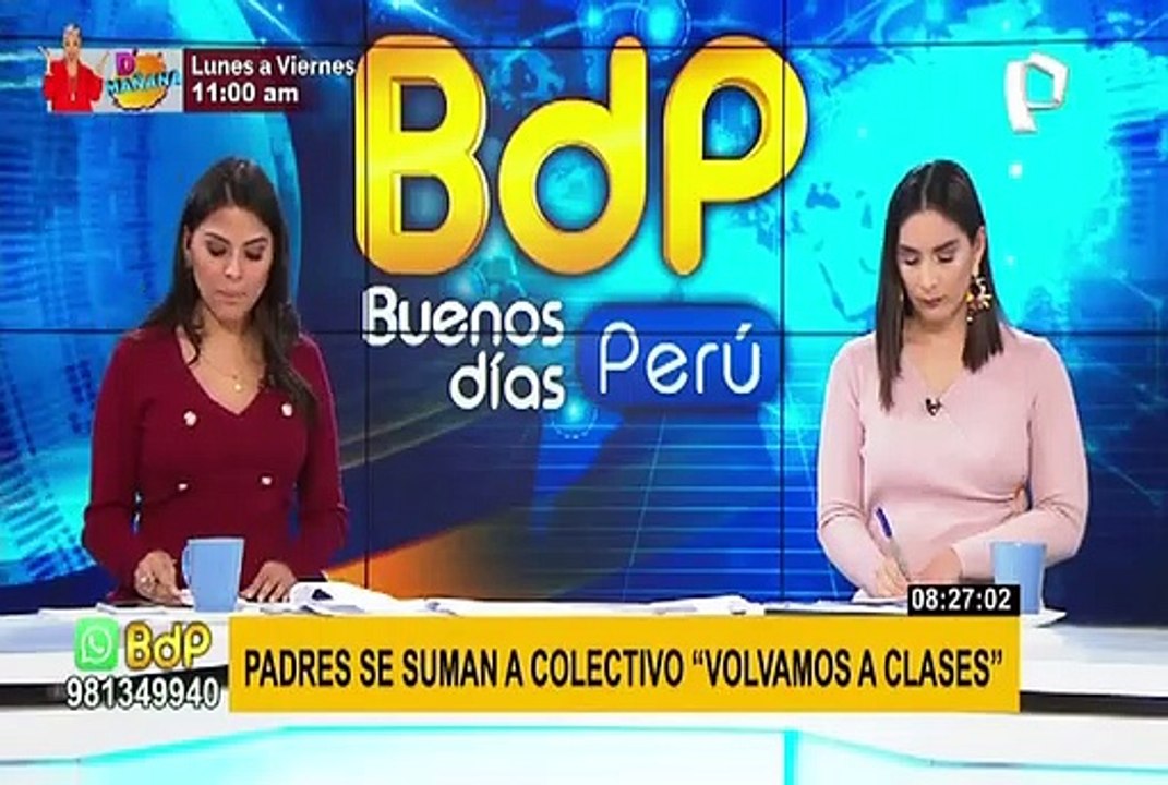 Colectivo “Volvamos a clases” pide regreso de estudiantes a clases presenciales