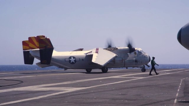 US Aircraft Carrier USS Harry S Truman • Aerial Operations • Atlantic Ocean