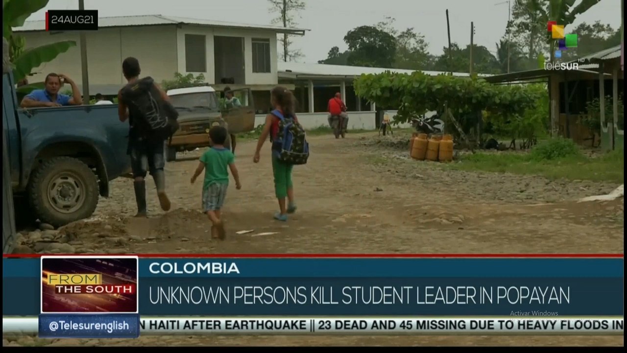Colombia: Student leader assassinated
