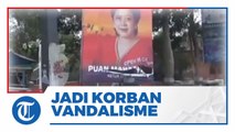 Baliho 'Kepak Sayap Kebhinekaan' Bergambar Puan Maharani Dirusak & Jadi Target Vandalisme di Batu