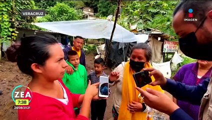 "Grace" deja sin hogar a familias de Xalapa