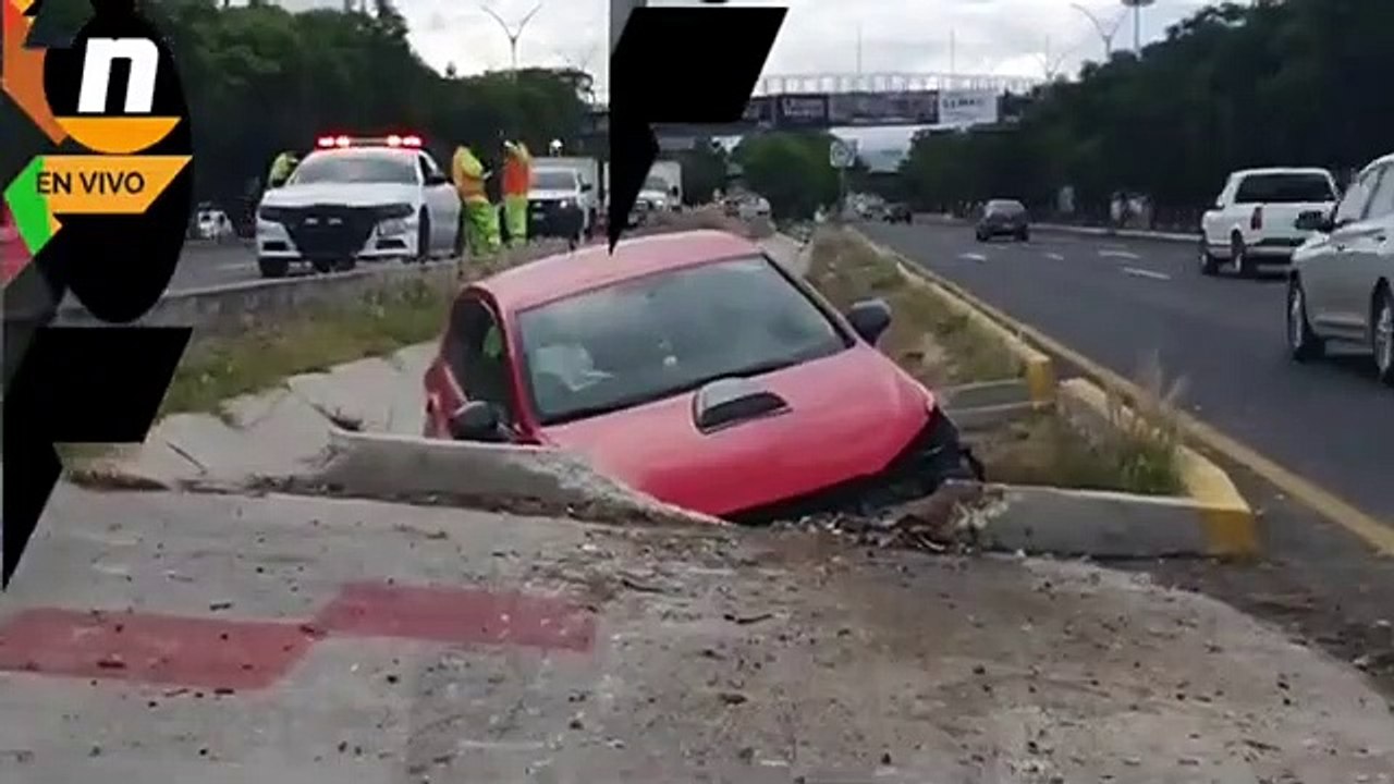 Terminó en zanja de aguas pluviales