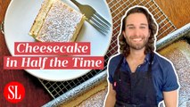 Tips From The Test Kitchen: Cheesecake in Half the Time