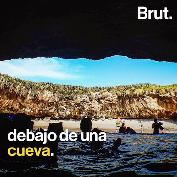 La playa del amor es una de las playas más aisladas de México