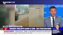 Le Sud-Est de la France touché par de violents orages