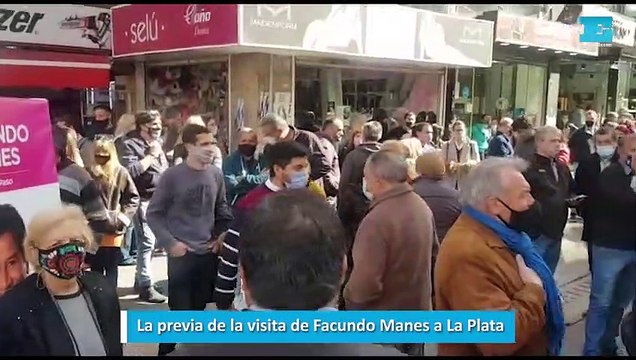 La previa de la visita de Facundo Manes a La Plata
