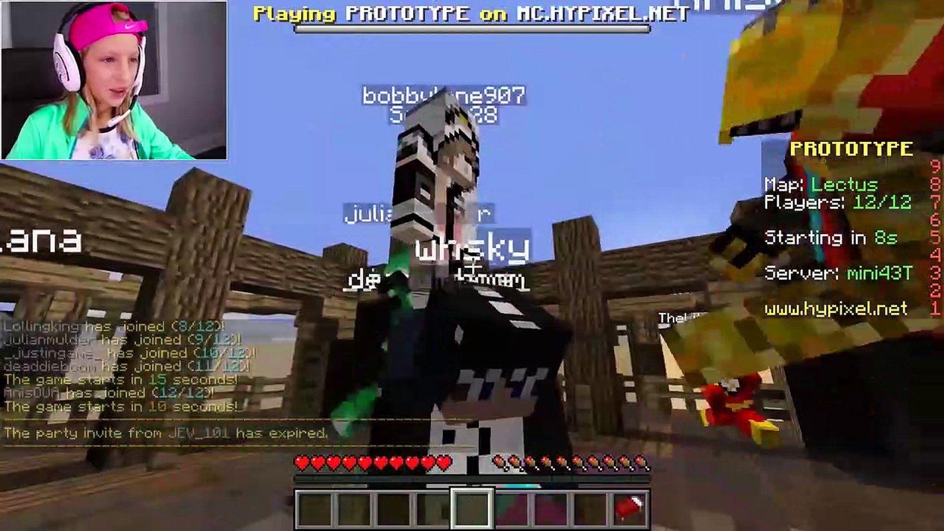 I'm Protecting My BED Minecraft Bedwars - video Dailymotion