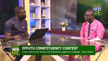 Effutu Constituency Contest: I was Charged with Stealing without basis- James Annan - (24-8-21)