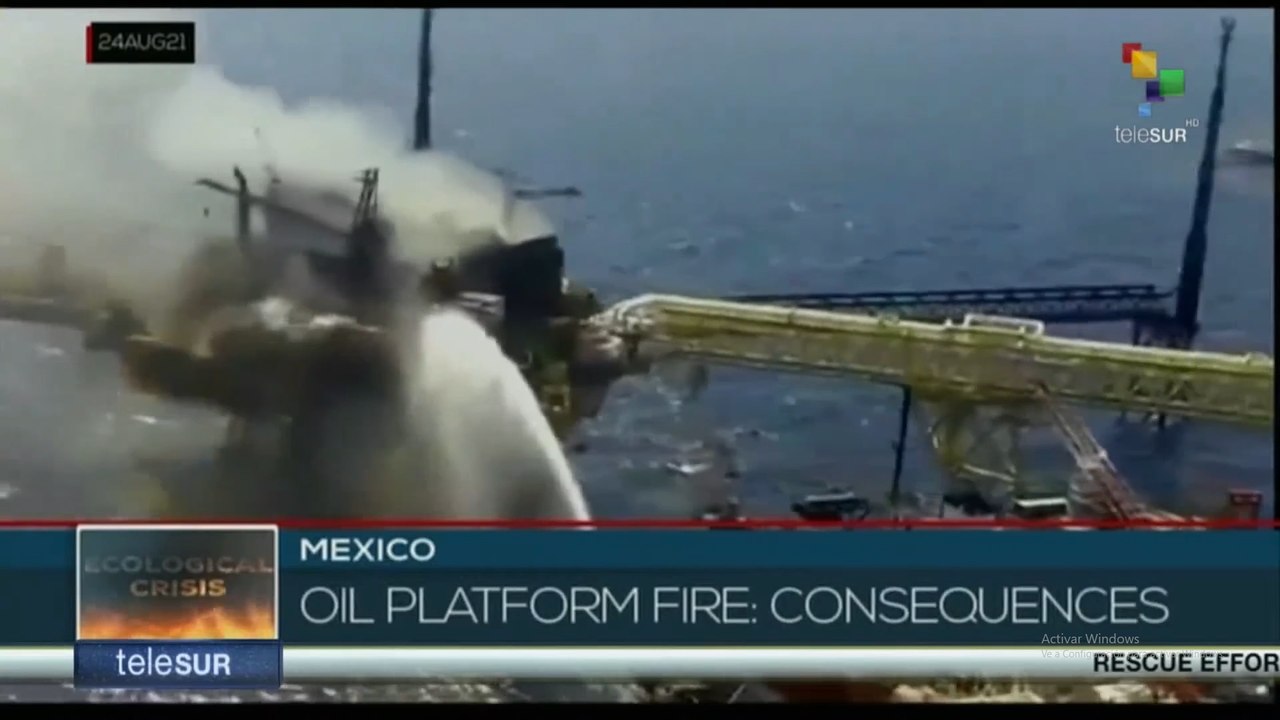Mexico: Several injured and dead after oil rig fire