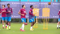 La Liga - Ansu Fati de retour à l'entraînement avec le Barça