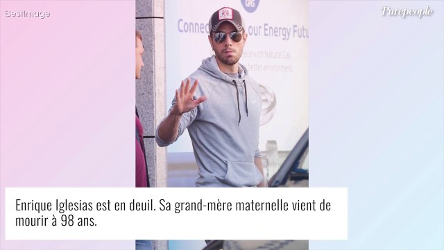 Enrique Iglesias en deuil : un membre de sa famille est mort
