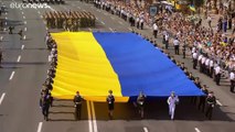 فيديو | أوكرانيا تحتفل بمرور 30 عاماً على استقلالها عن الاتحاد السوفياتي