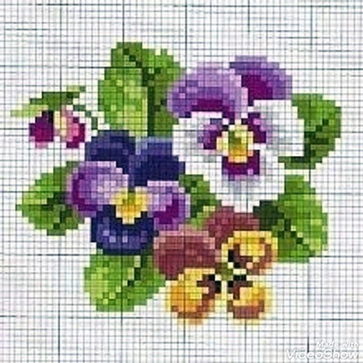 Beautiful cross stitch patterns for table cloth
