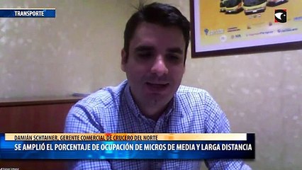 Se amplió el porcentaje de ocupación de micros de media y larga distancia