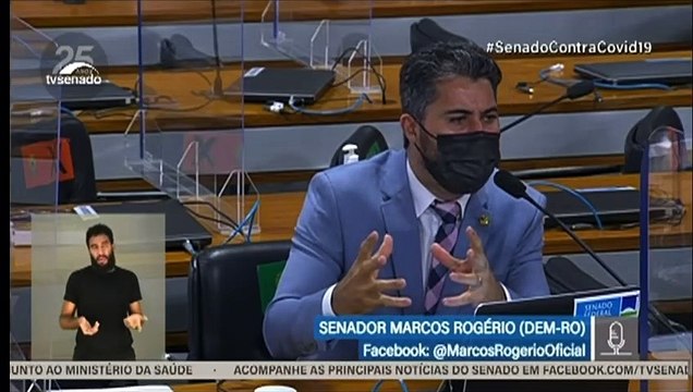 Na CPI, Marcos Rogério defende Wizard, 'velho' da Havan e Ricardo Barros