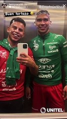 Tortazo de Henry Vaca a Diego Bejarano por su cumpleaños