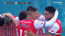 Villa San Carlos 1-1 Los Andes - Primera B  Fecha 6