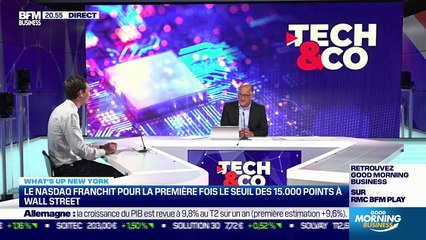 What's up New York : Le Nasdaq franchit pour la première fois le seuil des 15 000 points à Wall Street - 24/08