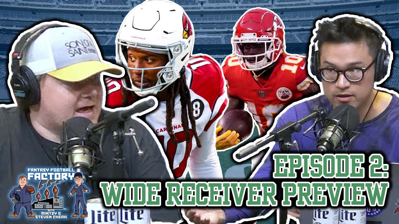 Fantasy Football Factory Episode 2: Wide Receiver Rankings and Barstool Sportsbook Prop Bets